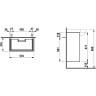 Тумба под раковину LAUFEN THE NEW CLASSIC 57x31 4.0603.2.085.631.1